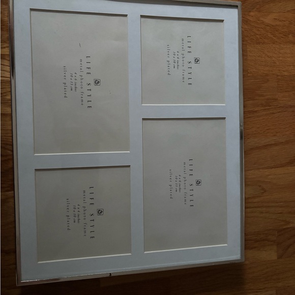 Other - Silver Plated Photo Collage Frame